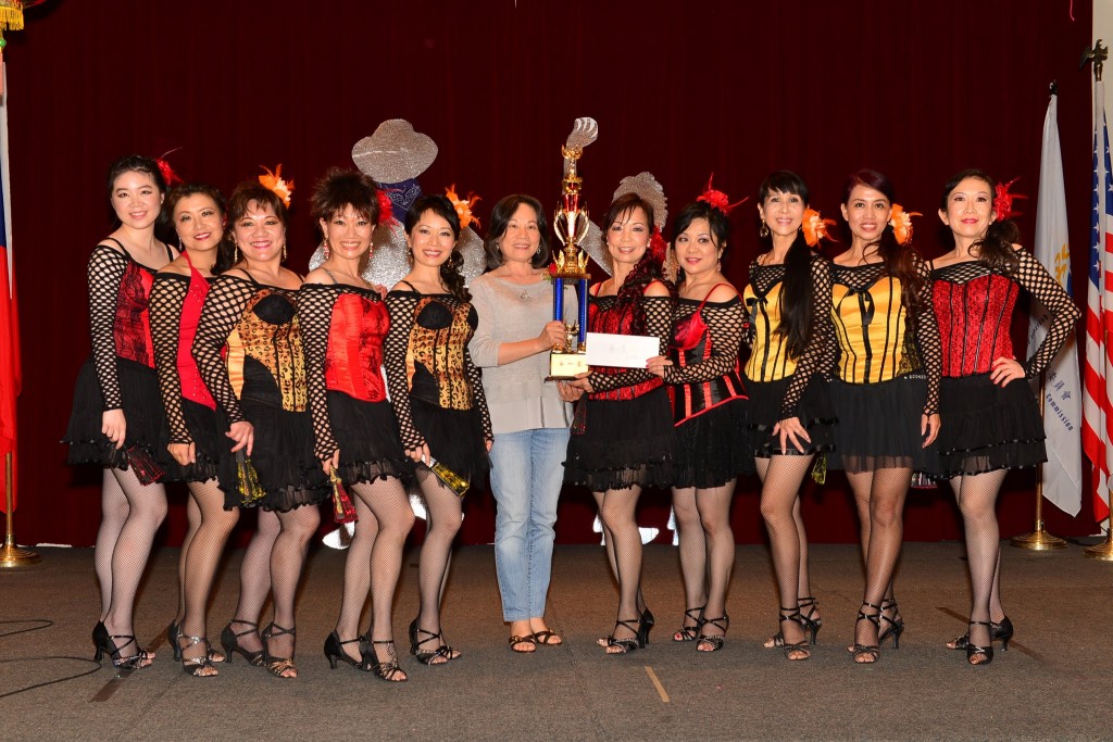 linedance competition 1st